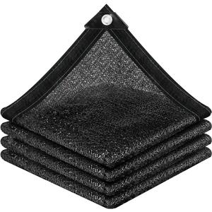 vensovo 50% Sunblock Shade Cloth Net Black Resistant - 6x12 Ft Garden Shade Mesh for Plant Cover, Greenhouse, Chicken Coop, Kennels, Tomatoes Plants