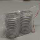 24 Pcs Military Veteran Challenge Coin United States We Stand for The Flag We Kneel for The Fallen Round Coin with Metal Christian American Flag for Collectors Military Church Souvenir Gift