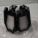 Amiluo 1 Pack Light 120W Warm Light Garage Lighting Ceiling fixtures led Basement Light 3000k deformable Garage Lighting Screw in 12000LM LED Shop Light Bulb for Basement Workshop Warehouse Barn