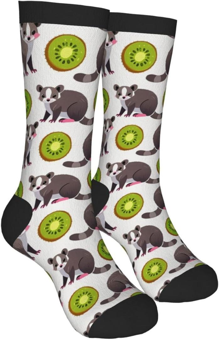 Alien Funny Socks Novelty Crew Socks For Women Men