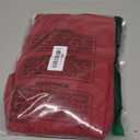 ABOCIW Women Square Neck Long Sleeve Workout Crop Top Low, Medium Impact Athletic Yoga Gym Shirts with Built in Bra(ONLY TOP) (Cherry Red)