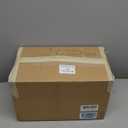 6 inch Dryer Vent Cover Outside,Outdoor Galvanized Steel Hooded Wall Vent with Screen and Damper,Exterior Air Vents Cap for Dryer/AC Extractor Vents Kitchen Range Hood Ventilation/Exhaust (White)