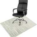 Anidaroel Ombre Desk Chair Mat for Hardwood Floor & Tile, 36"x48" Office Chair Mat for Hard Floors, Office Chair Rug for Rolling Chair, Low Pile Carpet Protector Mat for Home Office, Coffee