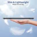 Clear Case for Kindle Paperwhite 12th Gen 2024 (7") & Kindle Colorsoft Signature Edition (7"), Lainergie Ultra Slim Anti-Yellow TPU + Frosted PC Back Scratch-Proof Cover, Not for Sony Nokia, Clear