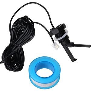 Flow Switch Assembly GLX-FLO-RP for Hayward Goldline Aquarite Salt Systems, Pool Flow Sensor Suitable for Hayward Salt Cell and Salt Chlorine Generator System, with 15-Foot Cable (Matte Black)