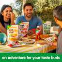 Snak Club Tajin Gummy Candy Fruit Rings, Gummies with Chili and Lime Seasoning, Mild Spice, Gluten-Free and Vegan Snacks, Assorted Variety, Mango, Pineapple, Peach, Watermelon, Snack Size 12 Pack (EXP 03/08/27)