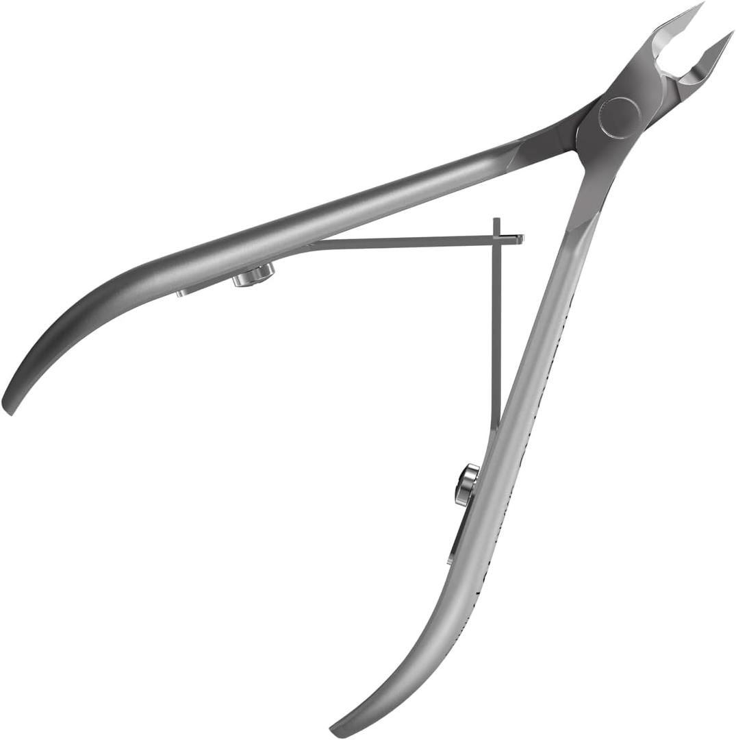 Staleks Pro SMART 10 Cuticle Nippers  5 mm Blades  Satin Finish  Stainless Steel  Professional Skin Nippers for Classic Manicure & Hardware Use