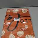 Dreamxiang Fall Garden Yard Flag 28 x 40 Inch Outside Double Sided Burlap Pumpkin Welcome Flag Farmhouse Holiday Patio Lawn House Outdoor Decorations