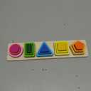 Symdiro Montessori Toys for 1 2 3 Year Old Boys Girls-Wooden Sorting & Stacking Toys for Baby Toddlers,Educational Shape Color Sorter Preschool Kids Gifts