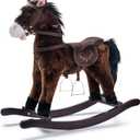 Joon Rocking Horse Pony, Dark Brown
