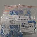TonGas (24-Pack, Blue) Lower Unit Drain Screw Gasket Compatible with 3/8"-16 Drain Fill Screw, Marine Outboard Lower Unit Seals, Replacement for Most Non-Japanese Mercury Mariner Outboard & Mercruiser, Pack Of 10