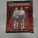 Rymora Calf Compression Sleeves Men Women - Leg Compression Sleeve Footless Socks - Shin Splint Relief Fitness Running (XX-Large, Gray)