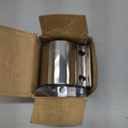 2.5 inch Exhaust Clamps, 2 1/2 Inch Exhaust Lap Joint Butt Clamps, T304 Stainless Steel Band Clamp w/High Grade Bolts(2 Pieces)