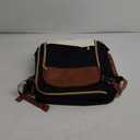 LOVEVOOK 40L Travel Backpack Carry on Flight Approved,Personal Item Bag with 3 Packing Cubes, Travel Backpack Bag for Women Fits 17" Laptop, Water-resistant Carry On Backpack for Airplanes (Black & Brown)