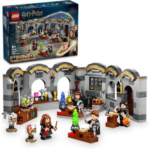 LEGO Harry Potter Hogwarts Castle: Potions Class Building Set, Harry Potter Toy for Boys & Girls, Age 8+  Gift for Kids W/ 4 Minifigures  76431