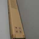 34'' Tall 122'' Extra Wide Retractable Baby Gates for Large Openings, Momssy Child Safety Mesh Gate, Long Dog Gate for Indoor/Outdoor Stairs Hallways Deck Patio Garage Door (Black)