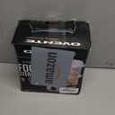 OVENTE 2-Tier Electric Food Steamer, 5 Quart Stainless Steel Stackable Steam Cooker with 400W Power, 60-Minute Timer & Auto Shut-Off, Dishwasher Safe, Healthy Vegetable & Seafood Steamer, Silver FS62S