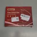 Stitch Gun for Clothes Stitchy Tagging Gun for Clothing Stitchy Quick Clothing Fixer -Includes 1,000 Black Fasteners & 1,000 White Fasteners & 6 Needles(hotpink+White)