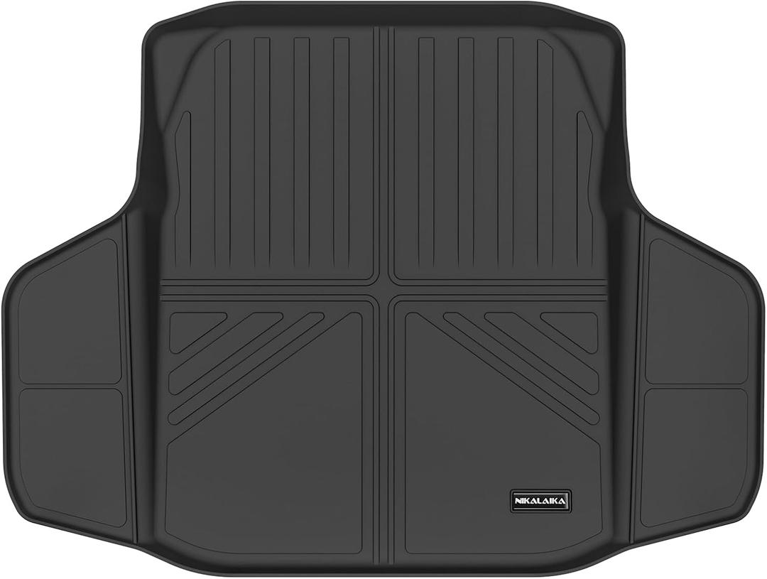 Cargo Liner for 2023 2024 2025 Honda Accord (Include Hybrid) All Weather Protection TPE Rear Cargo Tray Trunk Mats for Honda Accord Interior Accessories, Odorless Anti-Slip, Black