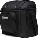 Coleman Chiller Insulated Soft Cooler, Leakproof 9/16/30 Can Cooler with 12+ Hour Ice Retention, Made with Recycled Materials, Great for Lunch, Camping, Beach, Pool, Sports, & More