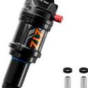 Bike Rear Shock, Air Pressure Shock Absorbers, 125/150/165/190/210mm, 20/30/35/50/60mm Travel, Hydraulic Rear Suspension Shock for Mtb/e-bike (150 * 30mm)