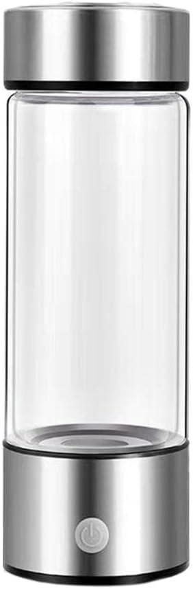 Premium Ionized Water Bottle with Battery - Stay Hydrated Anywhere, Silver, 7x20.7cm