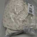 BuLuTu Cotton Muslin Kids Toddler Pillowcase Sprout Pattern, Shabby Chic Nursery Pillow Cover with Ruffle Edge, Soft Durable Travel Pillow Case for Boys Girls Bedding Decor, 14"x20",Machine Wash