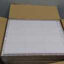 Pinkpum 8 Pack Closet Organizers and Storage Plastic Stackable Storage Bins, Foldable Drawer Shelf Storage Container for Wardrobe Kitchen Bathroom Dorm White