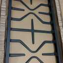Stove Grates for GE Gas Stove Burner Grate Range Oven Rack WB31X27150 WB31X27151 Replacement Parts Cast Iron Flat Plate General Electric Cooktop 3 Pack