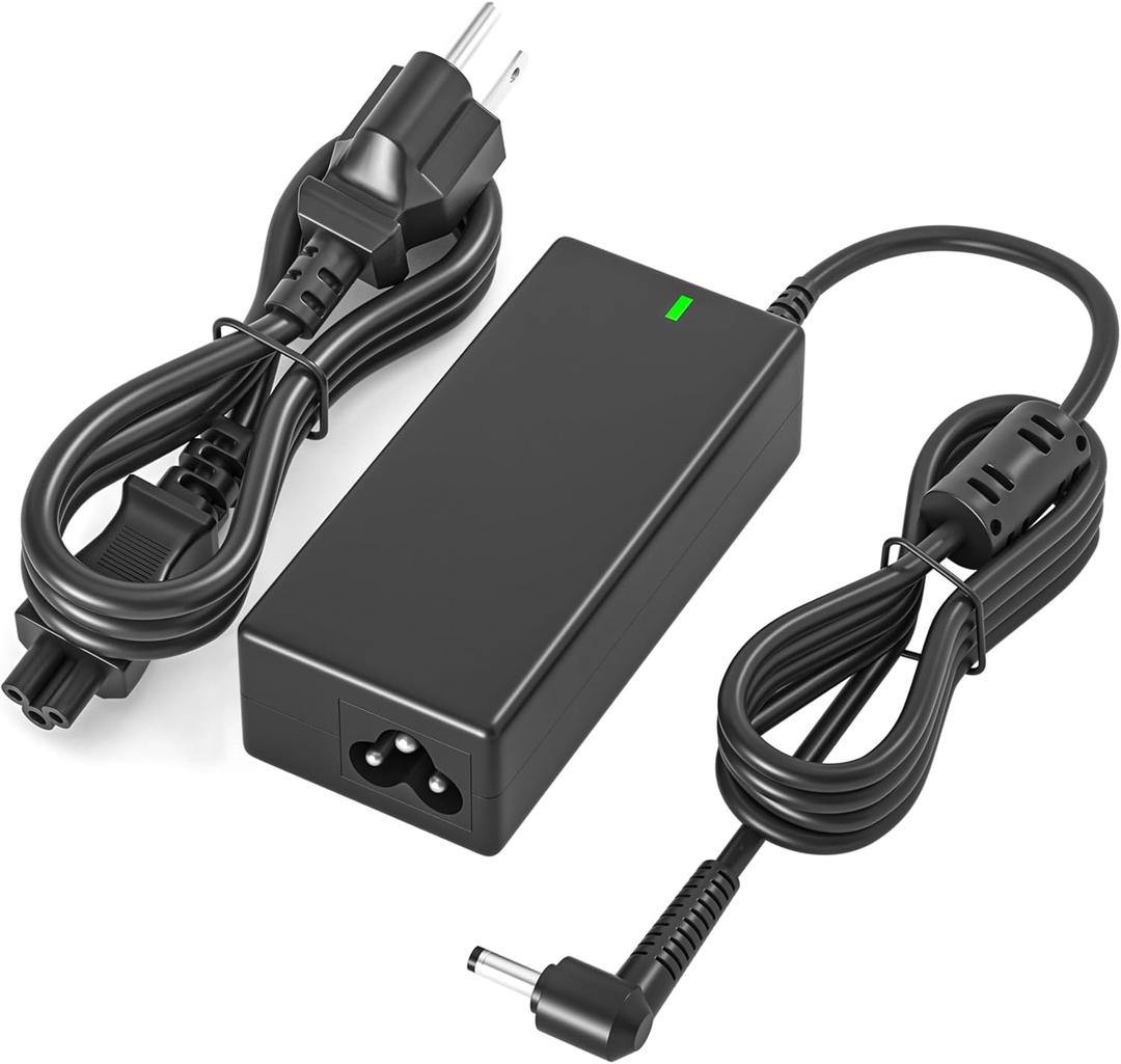 65W Laptop Charger Fit for Lenovo Ideapad 1 3 5 1-15iau7 1-15ijl7 3-15itl6 3-15iau7; Slim 3 5 7 ; Flex 5 4 4-1470; V15 V14 V17; Ideapad 110s 320 330 330s Laptop Power Supply Adapter