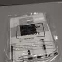 Ganeen 3 Piece Christmas Kitchen Curtain Set Kitchen Window Tier Curtains and Valance Buffalo Plaid Curtains Black and White Curtain Polyester Farmhouse Christmas Decoration (Tree)