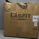 LASFIT Cargo Mat & Backrest Mat for Mercedes Benz GLS 450/580 / 63 AMG 2026 2025 2024 2023 2022 2021 2020, All Weather TPE Waterproof Cargo Liner Custom Fit GLS 2020-2026 Trunk Mat with Seatback