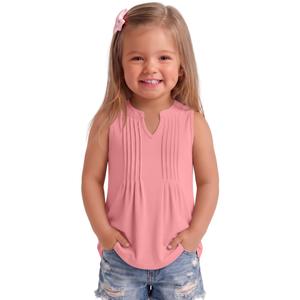 Ficerd Toddler Girls Tank Tops, Nude Pink, 3T