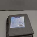 DREAMCARE King Size Sheets Set - 6 pcs Breathable Cooling Bed Sheets - up to 15" Deep Pocket King Sheet Set with Side Pockets - Extra Soft 100% Brushed Hypoallergenic Hotel Luxury Bedding - Gray