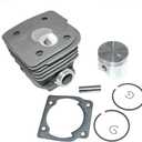 MCLXYK Cylinder Piston Kit Fit for Husqvarna 390XP 385XP Jonsered 2186 2188 CS2186 CS2188 Chainsaw, Replace 544006502 537169771, 55mm Cylinder Piston Kit