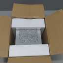 Wocred Square Tissue Box Cover Upgrades with Storage Tray,Crystal Crushed Diamond Tissue Box, Luxury Tissue Holders for Either Tissues in a Bathroom or Napkins on a Table.(6.5x5.5x5.5)