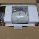 Magicfly Mini Sewing Machine with Extension Table, Dual Speed Portable Sewing Machine for Beginners with Light, Sewing Kit for Household Use, White