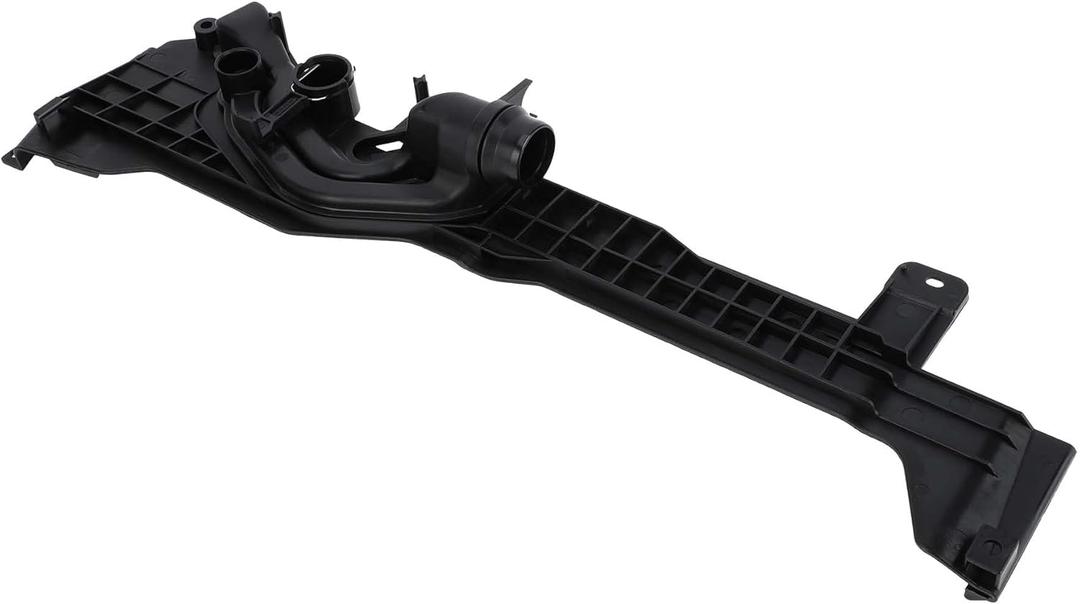 Auto Transmission Radiator Coolant Tank Mounting Plate, Reservoir Bottle Bracket No.17111438819 for BMW X5 E53 3.0i 3.0L L6 2001-2006 Black, 1 Pc