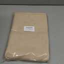 Outdoor Curtains for Patio Waterproof - Weatherproof Porch & Gazebo Curtains, Grommet Top and Tab Bottom Drape,1 Panel, 52" W x 96" L, Beige