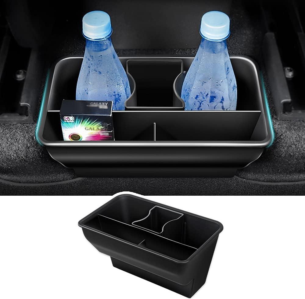 Karltys Rear Center Console Organizer for Tesla Model Y 2020-2024 2025 Accessories 2nd Row Back Seat Storage Box Under Seat Rear Middle Air Outlet Trash Can Container Bin ABS Black Karltys Rear Center Console Organizer for Tesla Model Y 2020-2024 2025 Accessories 2nd Row Back Seat Storage Box Under Seat Rear Middle Air Outlet Trash Can Container Bin ABS Black