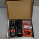 Pet Union PT0Z1 Premium Training Shock Collar for Dogs with Remote - Fully Waterproof, 4 Adjustable Training Modes - Shock, Vibration, Beep - Up to 1200ft Range (Red)