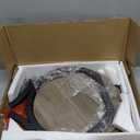 JUSTOGO Small Round Side Table, 3-Tier End Table for Living Room, Vintage Nightstand for Small Spaces Sofa Couch Corner Bedside Bedroom, S-Shaped Wood Accent Table Metal Coffee Table, Greige