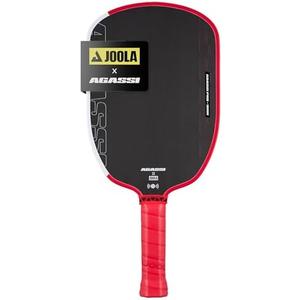 JOOLA Agassi PRO IV 16mm Pickleball Paddle w/Extended Sweet Spot - Carbon Fiber Surface Increases Spin & Control - SK Film for Power & Larger Sweet spot - UPA-A Certified - USAP Approved - NFC Chip