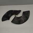 4.10/3.50-4" Inner Tubes, 2 Pack Heavy Duty 4.10 3.50-4/410/350-4 Replacement Tire Inner Tube with Bent Valve Stem for Wheelbarrow, Lawn Mower, Hand Truck, 4" Cart, Tractor, Dolly, Trailer, etc