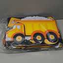 48 Pcs Construction Cupcake Toppers Picks Excavator Tractor Dump Truck Stop Sign Part Cupcake Toppers Truck Cake Decorations for Construction Theme Birthday Baby Shower Party Supplies