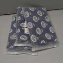 Navy Blue Floral Throw Pillow Covers 18x18 Boho Farmhouse Sofa Pillow Covers Set of 2, Vintage Flower Pillowcase Decorative Neutral Boho Pillowcases for Couch Living Room Home Decor, Navy Blue