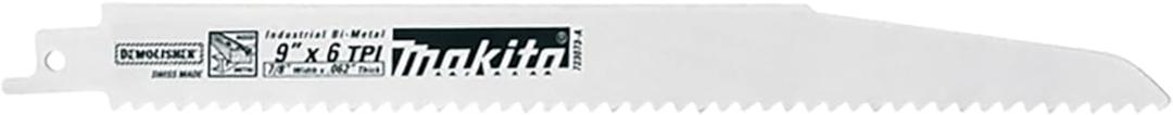 Makita 723076-A-3 9" Demolition Recipro Saw Blade, 8/10TPI, 3/pk