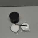 Nessus Reusable Kit for Nespresso Pods Vertuo, Reuse Old Coffee Pods for Nespresso Vertuo: 100 Pcs Aluminum Foil Seal Lid, Holder, Brush, Refillable Vertuo Plus Next Capsule Machine (Black)