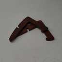 MAONAME Wood Plate Stand for Display, 6.5 Inch Plate Holder, Wooden Plate Display Stand, Wooden Easel Frame Holder for Large Deep Platters and Dishes