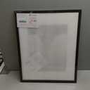 upsimples 16x20 Picture Frame, Display Pictures 11x14 with Mat or 16 x 20 Without, Wall Hanging Poster Frame, Black, 1 Pack